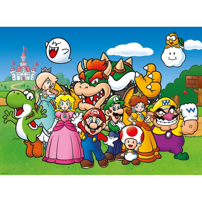 RAVENSBURGER Puzzle Super Mario XXL 100 dílků