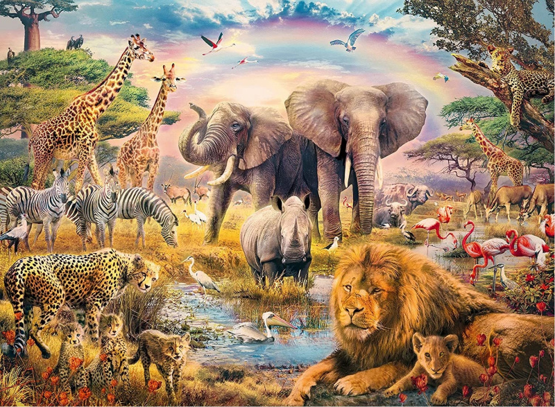 Ravensburger Divoká příroda 100 XXL dílků