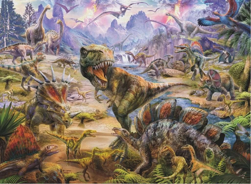 RAVENSBURGER Dinosauři XXL 300 dílků