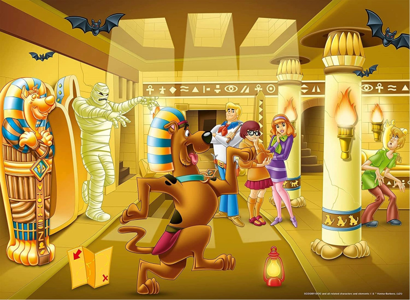 RAVENSBURGER Scooby Doo XXL 100 dílků