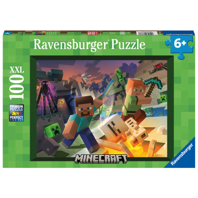 Ravensburger Minecraft Monstra z Minecraftu 100 dílků