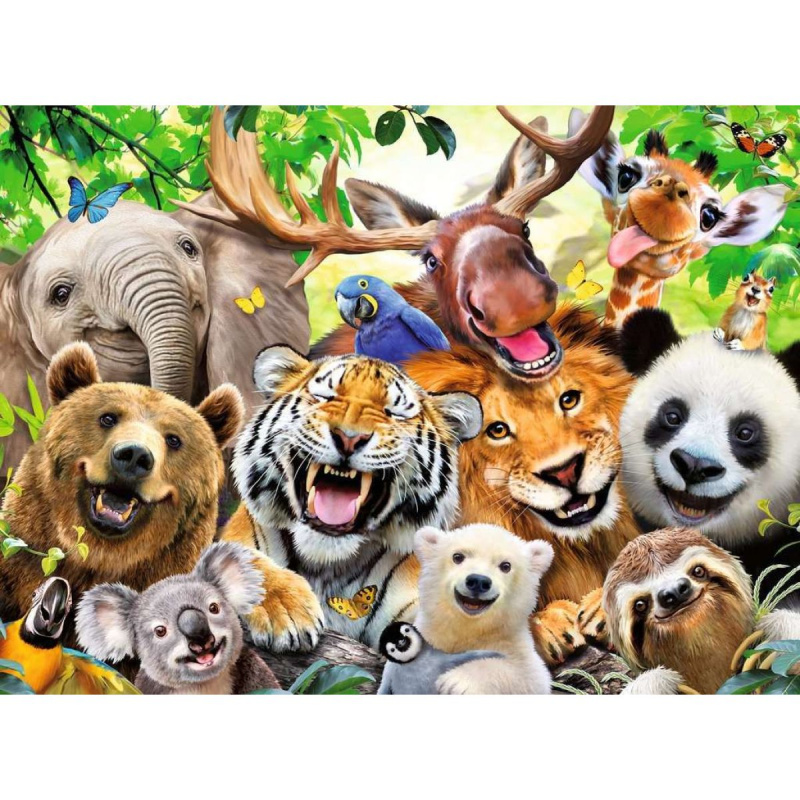 Ravensburger puzzle 133543 Úsměv, prosím! 300 dílků