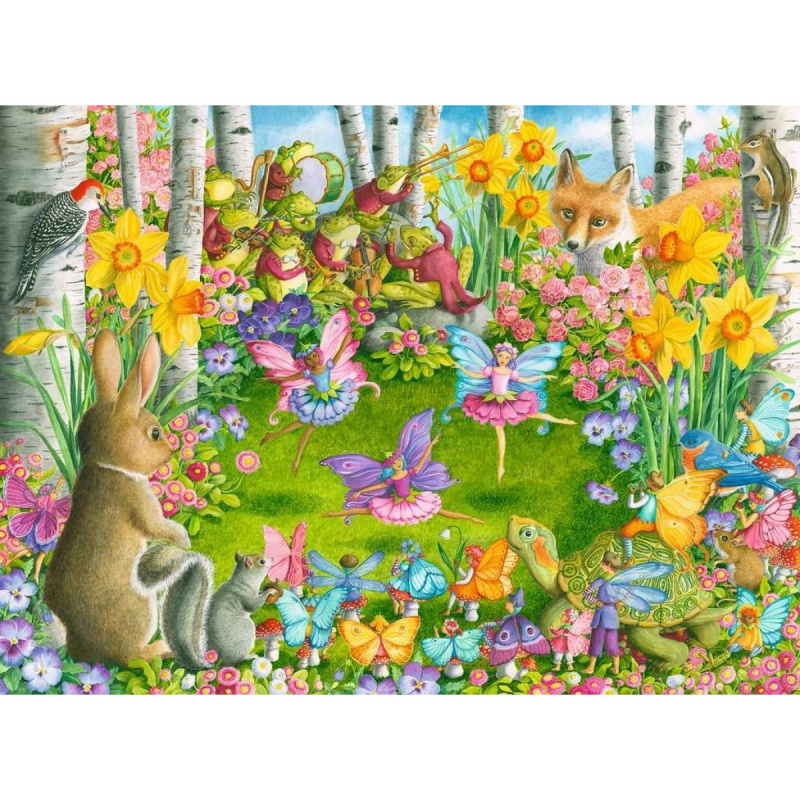 RAVENSBURGER Puzzle Balet víl XXL 100 dílků