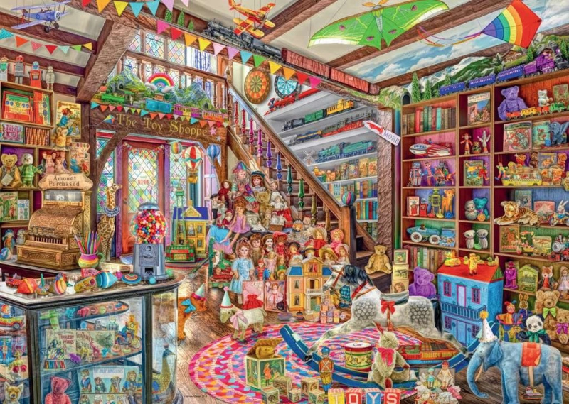 RAVENSBURGER Fantastické hračkářství 1000 dílků