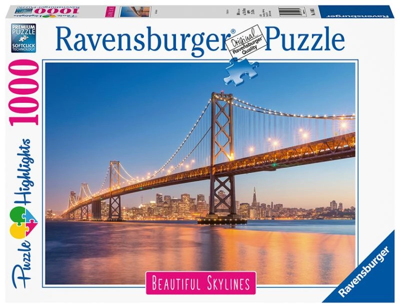 Ravensburger San Francisco Puzzle 1000 dílků