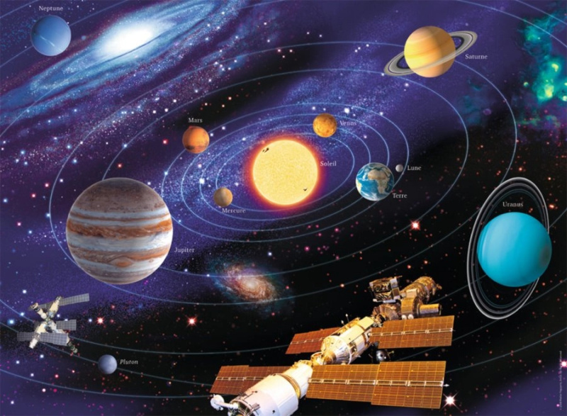 Ravensburger Planetární soustava Puzzle 500 dílků