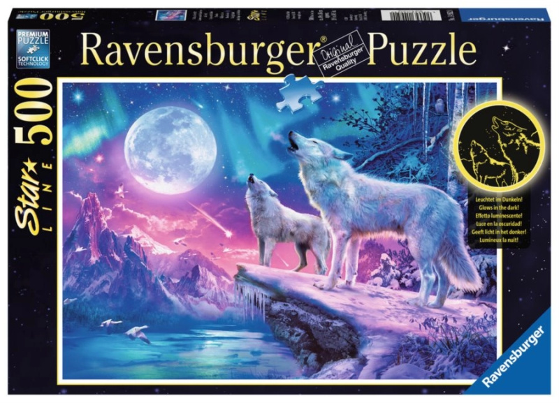 Ravensburger puzzle polární světlo 1000 dílků