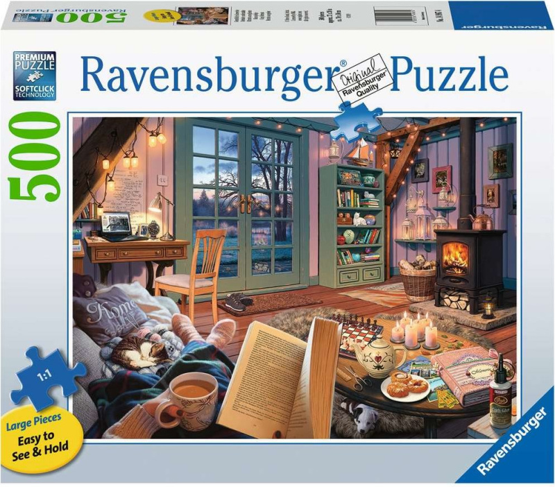 Ravensburger puzzle Útulné útočiště XXL 500 dílků