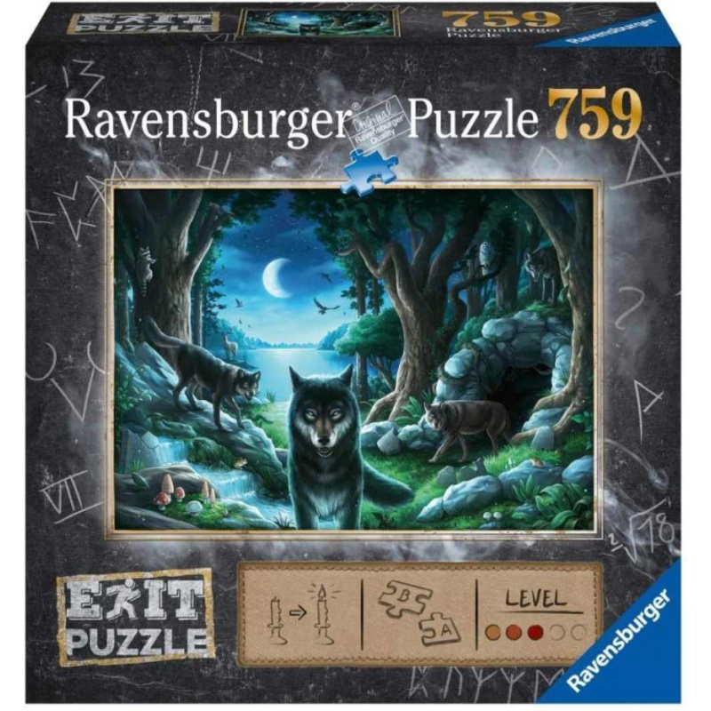 Ravensburger Únikové EXIT Vlk 759 dílků