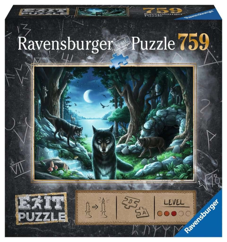 Ravensburger Únikové EXIT Vlk 759 dílků