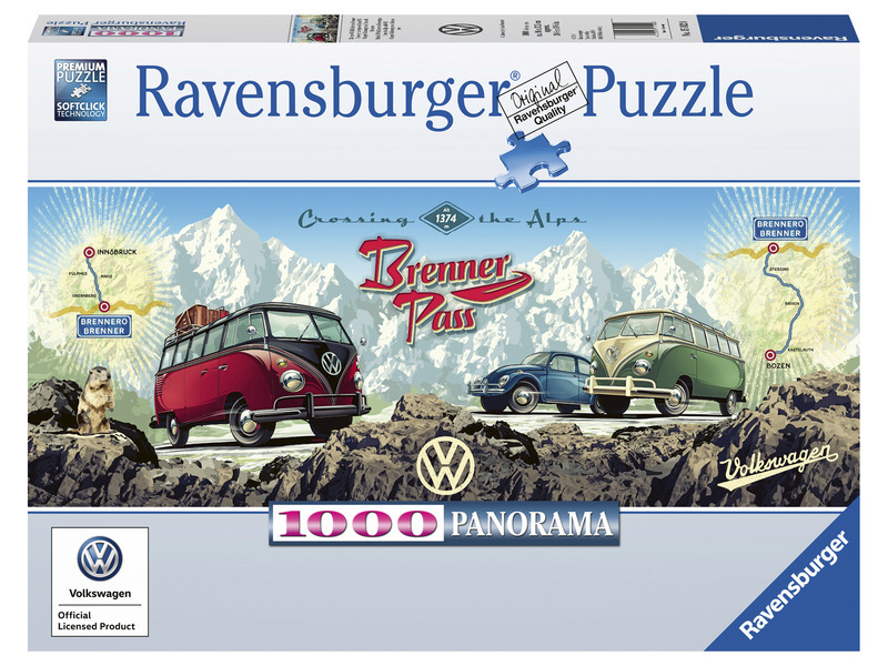 Ravensburger Puzzle Panorama 151028 VW 1000 dílků