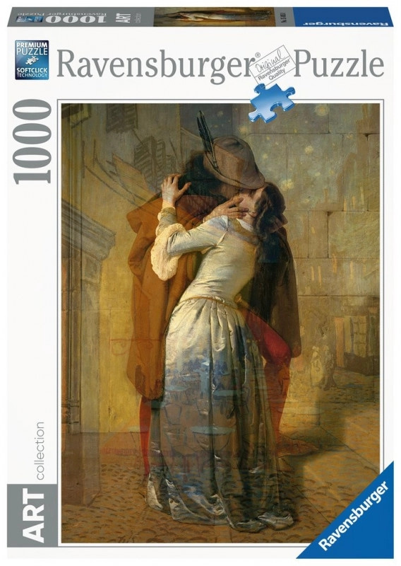 Ravensburger Hayez Polibek 1000 dílků