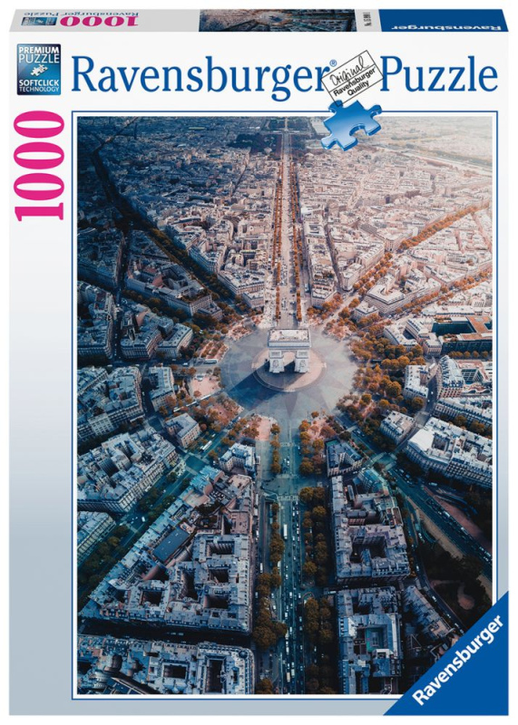 Ravensburger Paříž Puzzle 1000 dílků