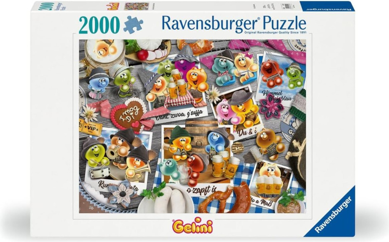 RAVENSBURGER Puzzle Gelini na Oktoberfestu 2000 dílků