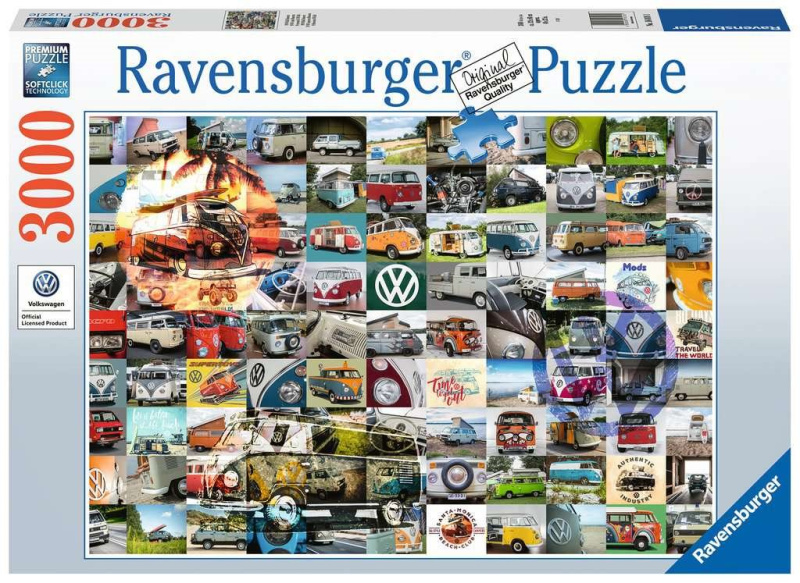 Ravensburger 99 fotografií VW 3000 dílků