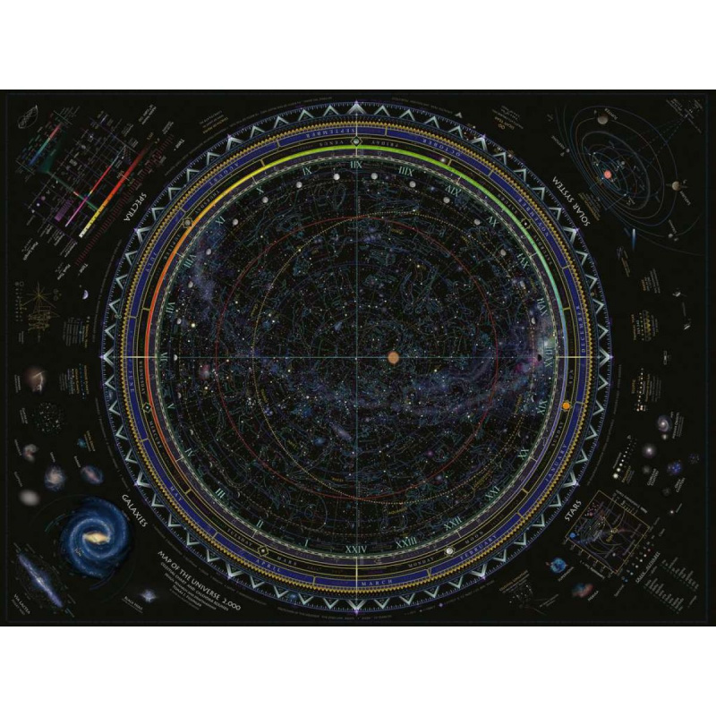 Ravensburger Puzzle 162130 Vesmír 1500 dílků