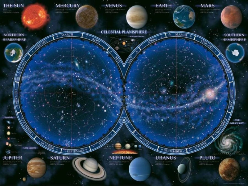 Ravensburger Astronomie 1500 dílků