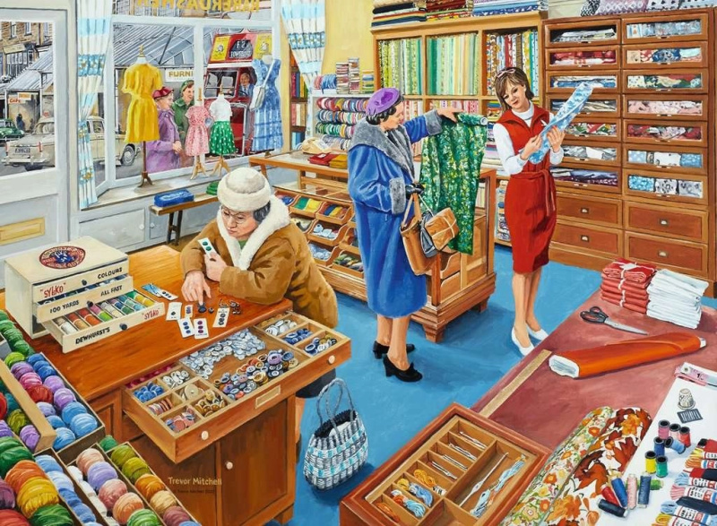 RAVENSBURGER Galanterie 500 dílků