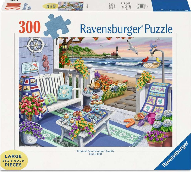 RAVENSBURGER Puzzle Na slunečném pobřeží EXTRA 300 dílků