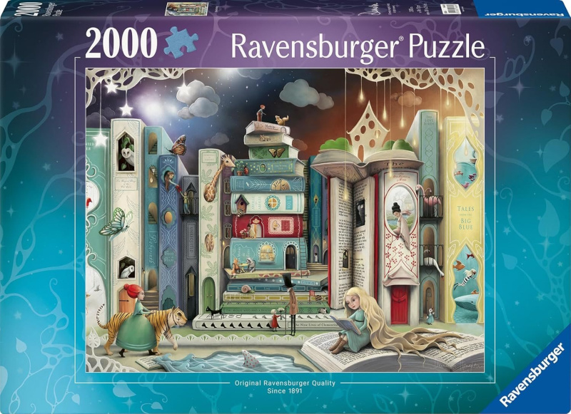 Puzzle 2000 prvků Pohádková ulička