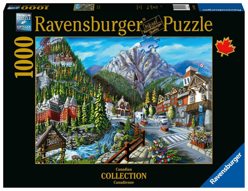 Ravensburger Vítejte v Banffu 1000 dílků