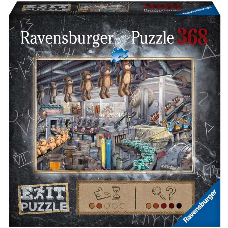 Ravensburger Exit Továrna na hračky 164844 368 dílků