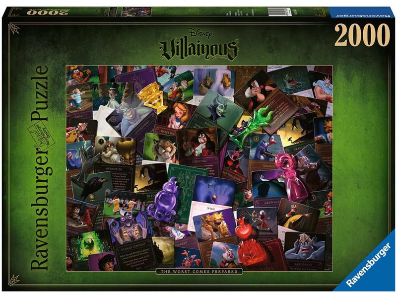 Ravensburger Villainous: Ti nejhorší přicházejí připraveni 2000 dílků