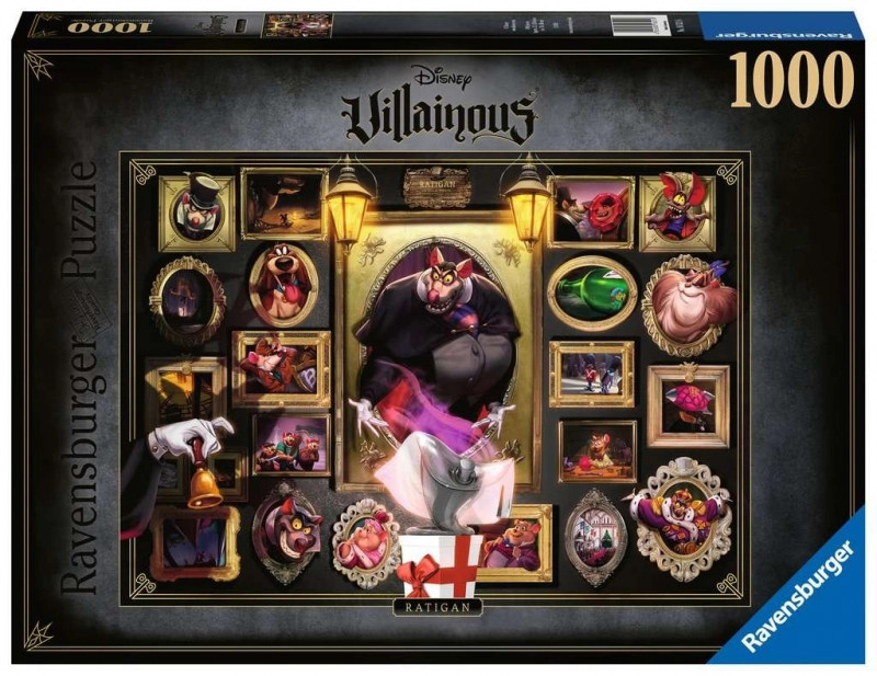 RAVENSBURGER Villainous: Ratigan 1000 dílků