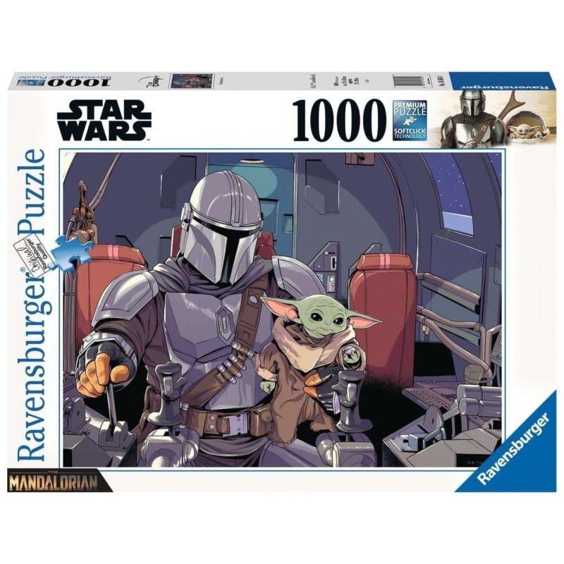 RAVENSBURGER Star Wars: The Mandalorian 1000 dílků
