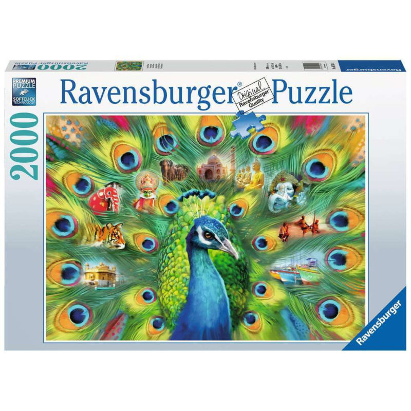 RAVENSBURGER Páv 2000 dílků