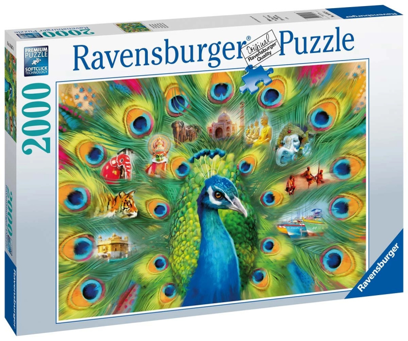 RAVENSBURGER Páv 2000 dílků