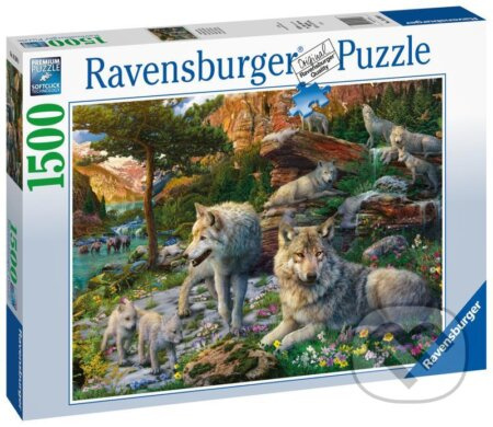 RAVENSBURGER Vlci 1500 dílků