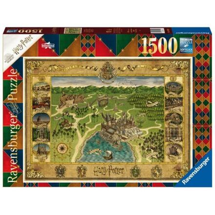 Ravensburger Harry Potter: Mapa Bradavic Puzzle 1500 dílků