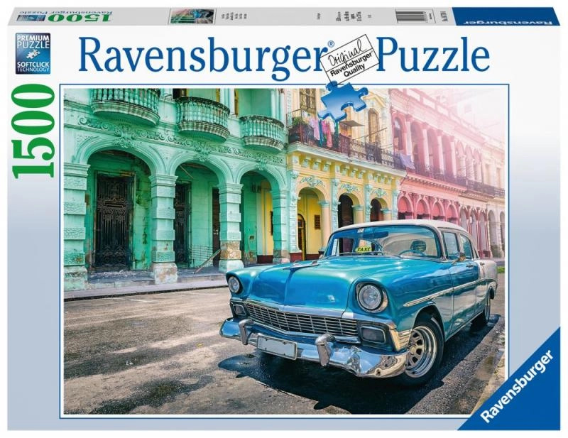 Ravensburger Auta na Kubě 1500 dílků