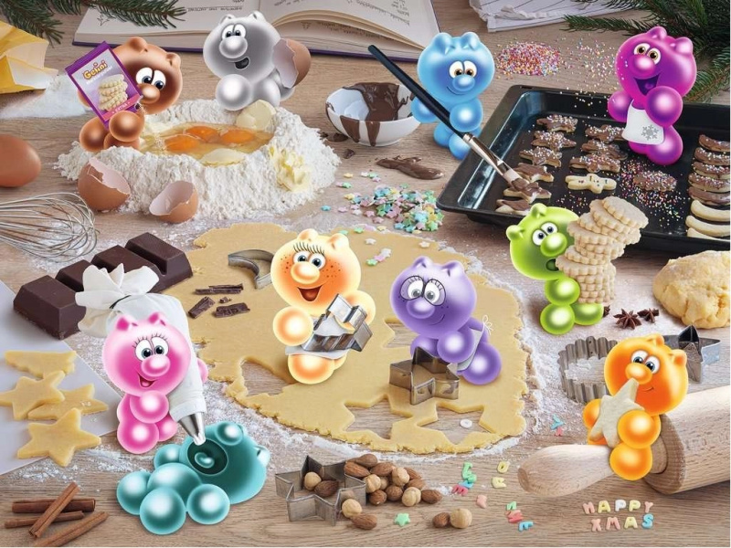 RAVENSBURGER Gelini: Vánoční pekárna 1500 dílků