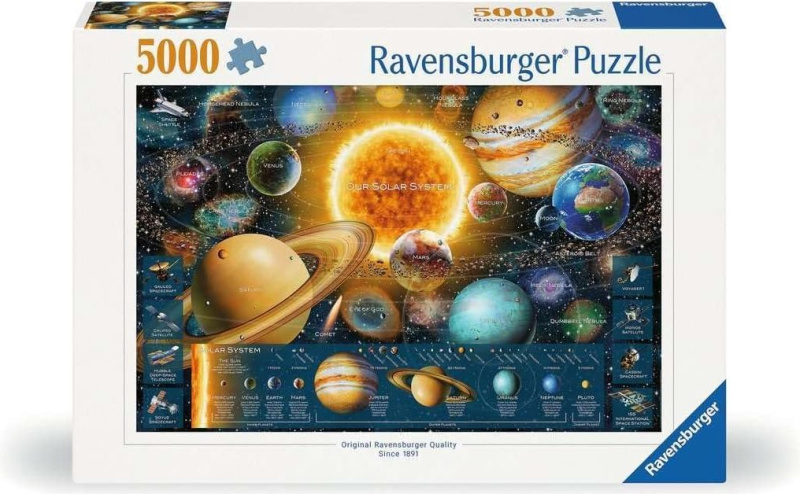 Ravensburger Puzzle 167203 Planetární soustava 5000 dílků