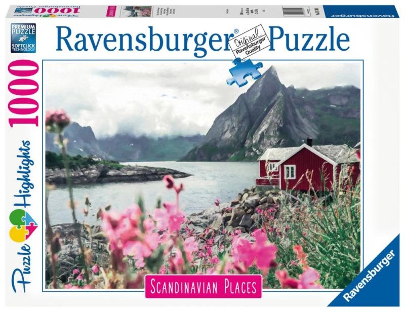 RAVENSBURGER Reine Lofoty 1000 dílků