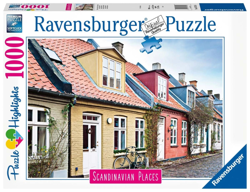 RAVENSBURGER Domy v Aarhusu 1000 dílků