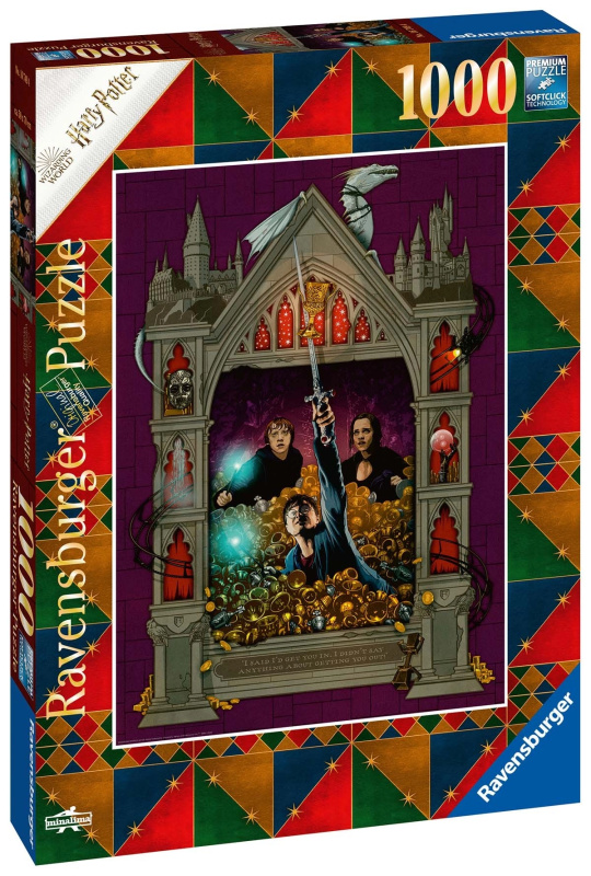 Ravensburger Harry Potter Trezor v Gringottovic bance 1000 dílků