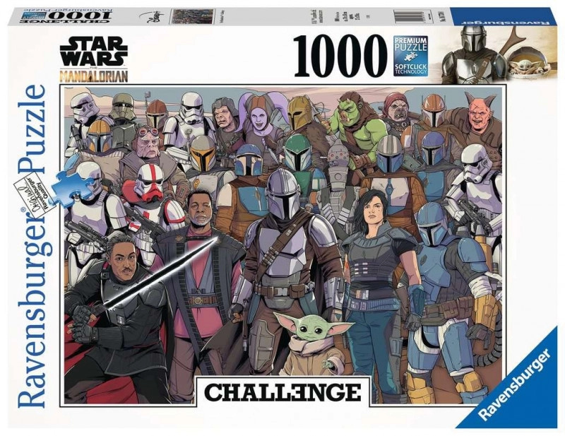 Ravensburger 167708 Star Wars: Baby Yoda 1000 dílků