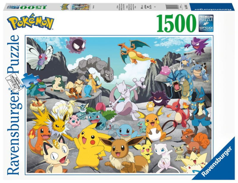 Ravensburger Pokémon Puzzle, 1500 dílků