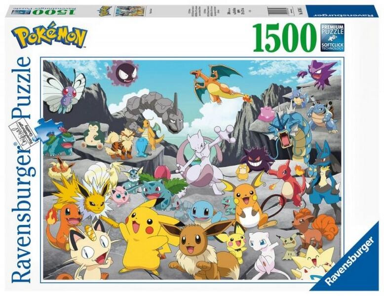 Ravensburger Pokémon Puzzle, 1500 dílků