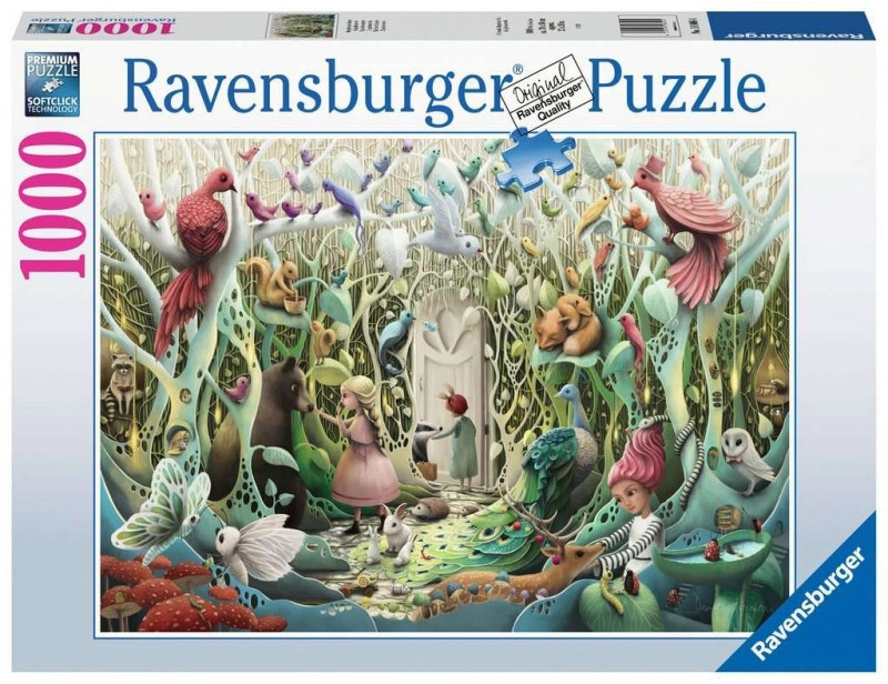 RAVENSBURGER Skrytá zahrada 1000 dílků