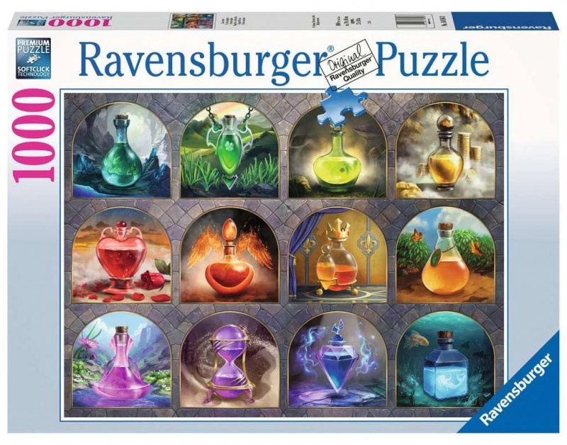 RAVENSBURGER Kouzelné lektvary 1000 dílků