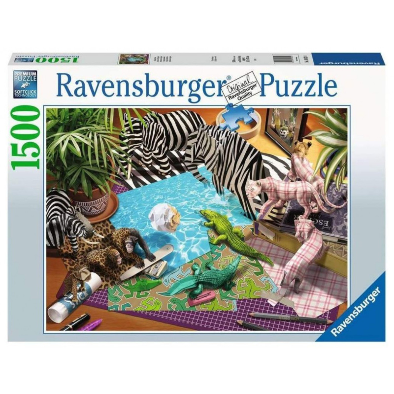 RAVENSBURGER Origami zvířata 1500 dílků