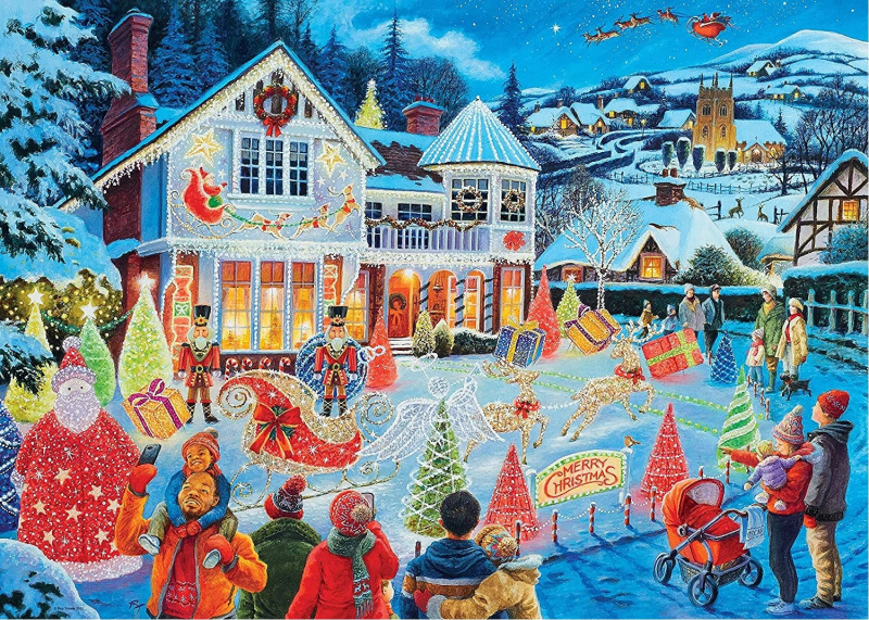 RAVENSBURGER Vánoční dům 1000 dílků