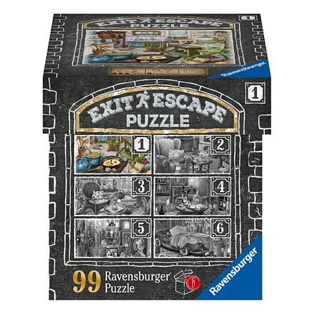 RAVENSBURGER Únikové EXIT Strašidelné sídlo 1: V kuchyni 99 dílků