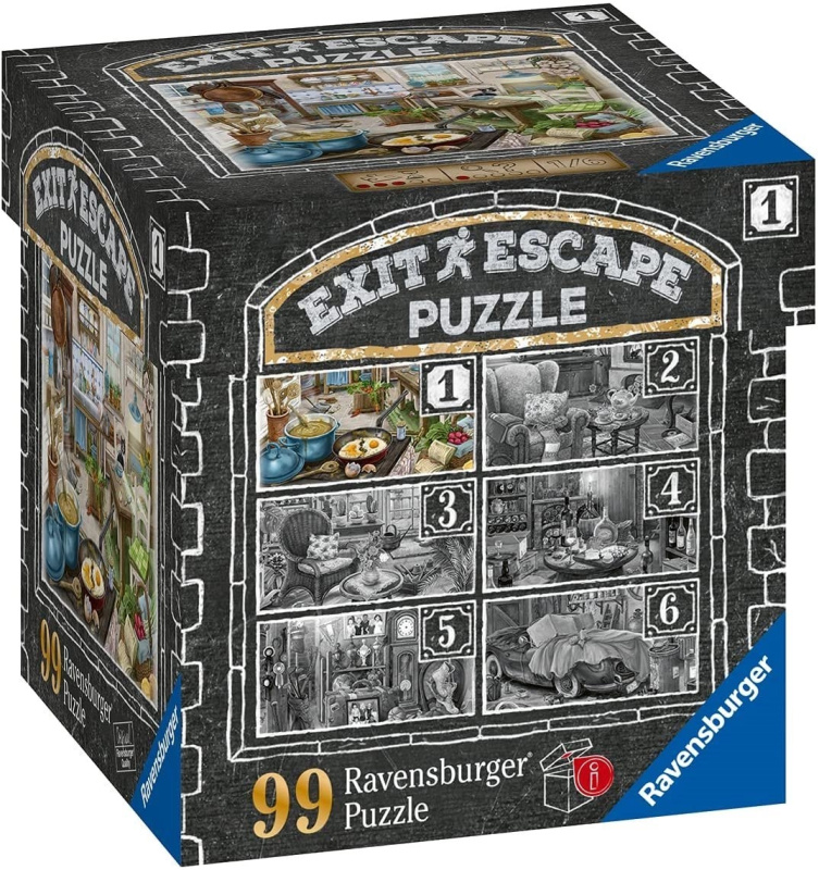 RAVENSBURGER Únikové EXIT Strašidelné sídlo 1: V kuchyni 99 dílků