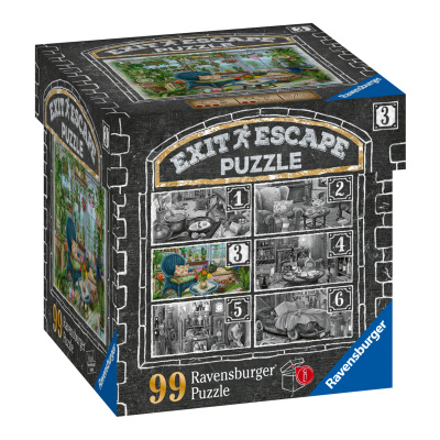 Ravensburger Exit Puzzle: Zimní zahrada 99 dílků