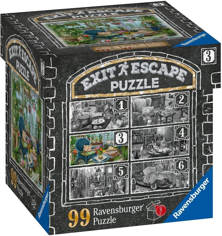 Ravensburger Exit Puzzle: Zimní zahrada 99 dílků